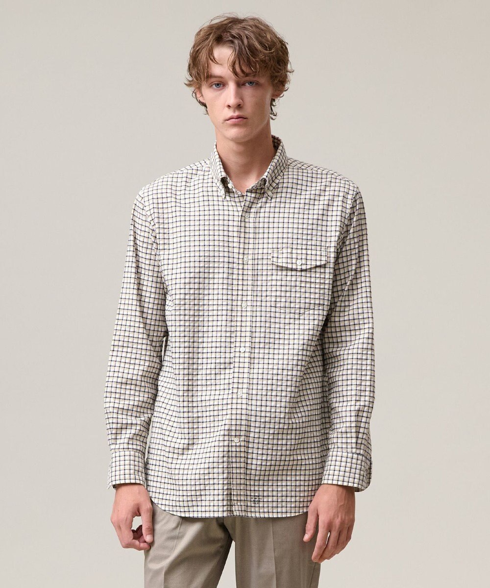 J.PRESS MEN ガーメントダイオックスフォード シャツ / B.D . 