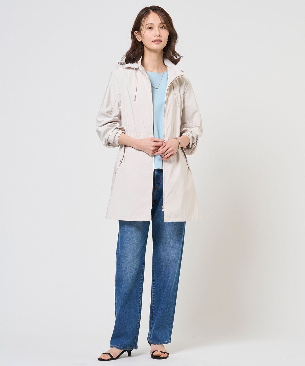 J.PRESS LADIES L 【洗える】BASIC STRETCH DENIM ボーイフィット デニム 