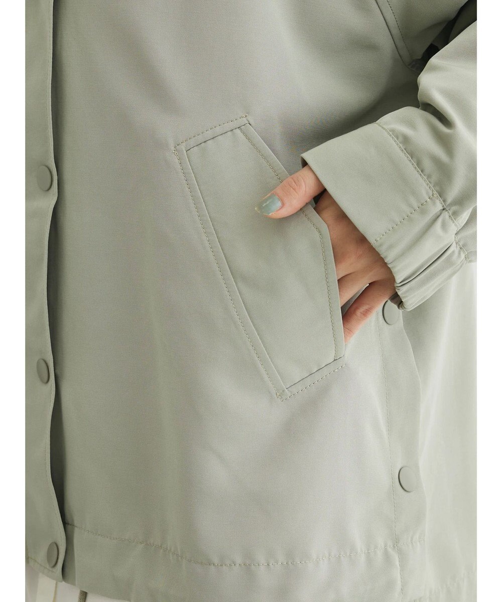 Green Parks 花粉防止　フーデッドブルゾン 