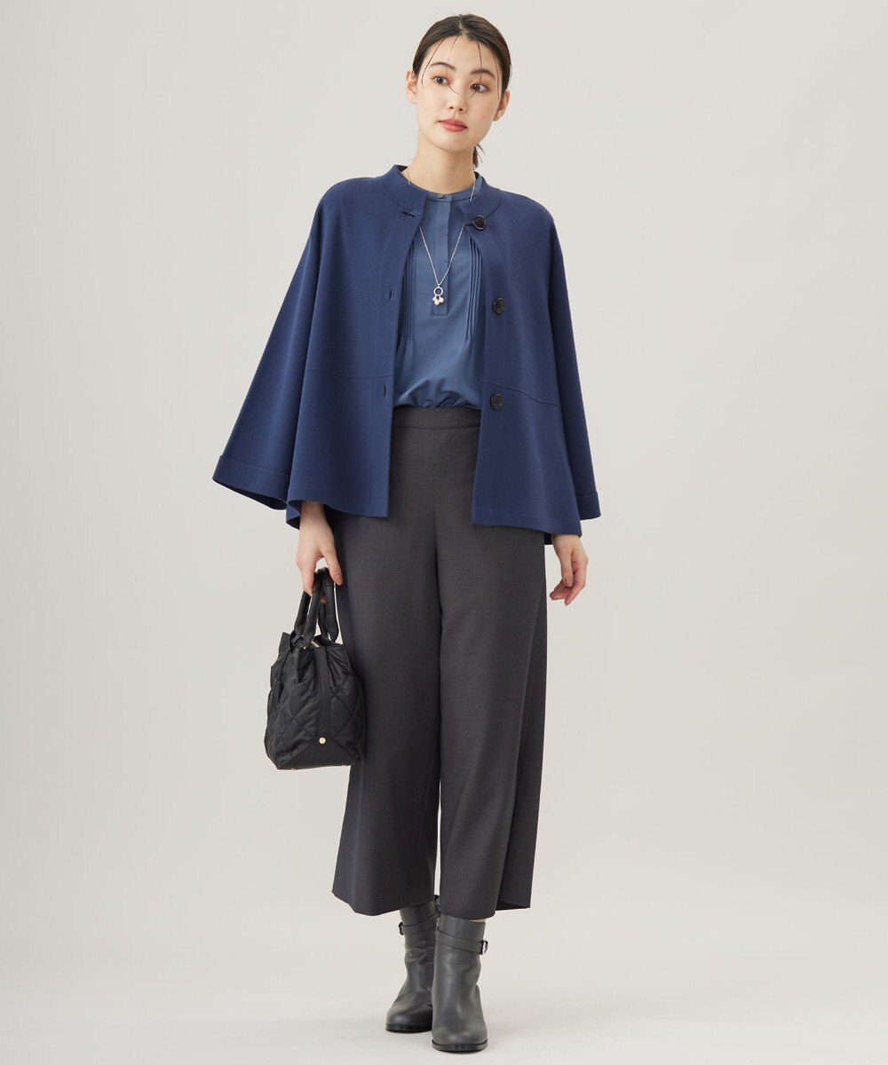 J.PRESS LADIES L トリコット ピンタック カットソー 