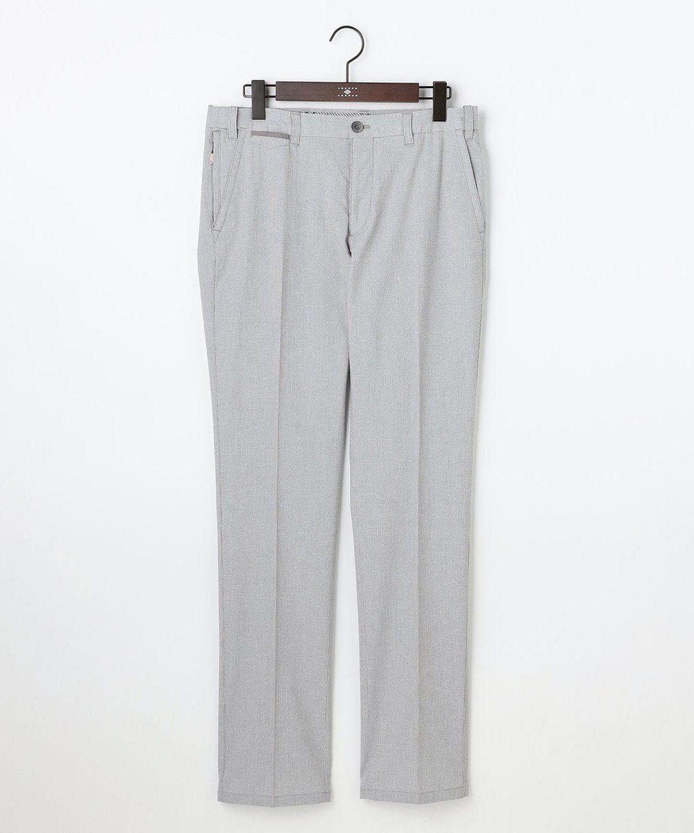 JOSEPH ABBOUD 【キングサイズ・ウエストも伸びる!オーガニックコットン使用】ムリネサマー パンツ 