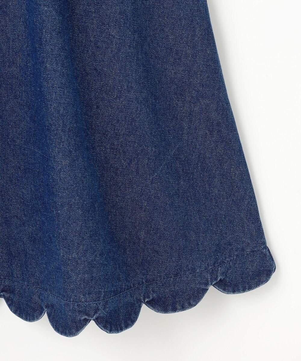 ANY KIDS デニムジャンパースカート 