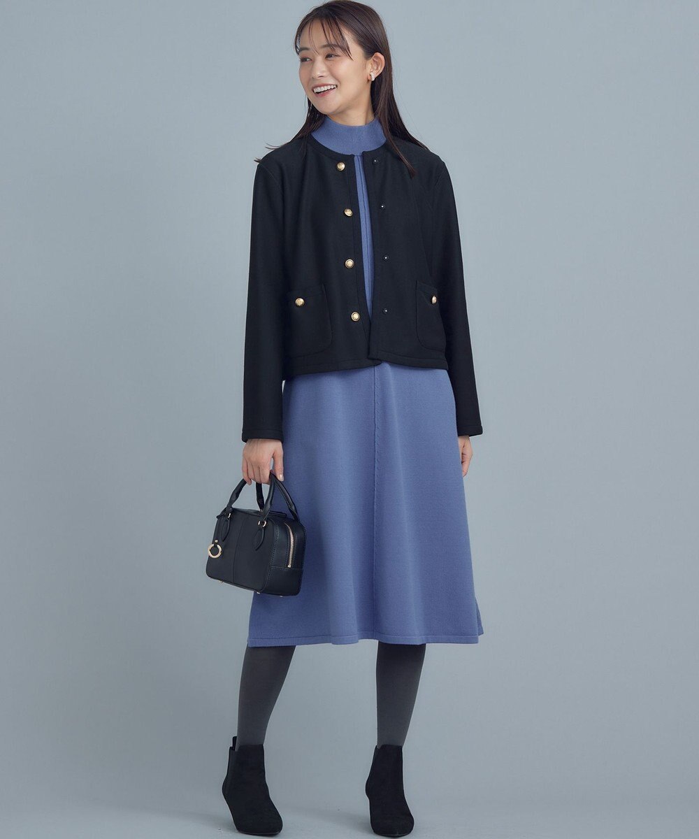 組曲 S 【2WAY・WEB限定】バックベロア リバーシブルジャケット 