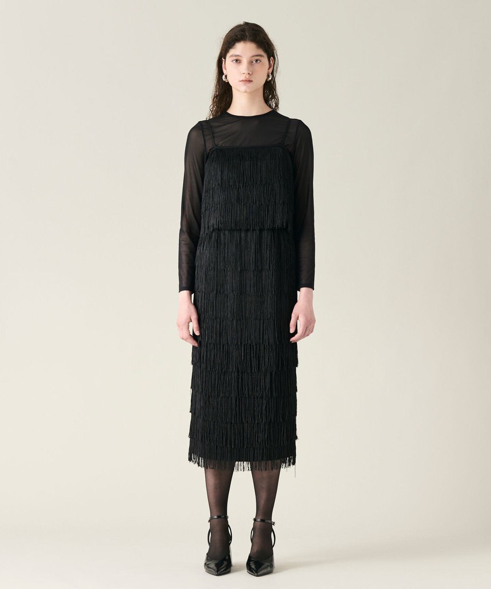 GRACE CONTINENTAL フリンジトップ 