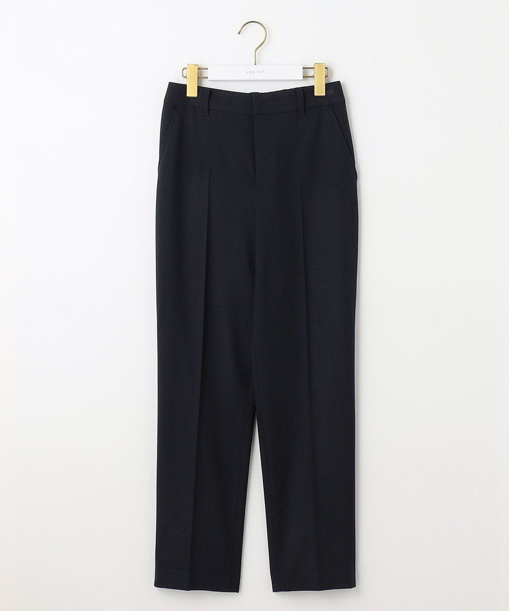 ANY SIS 【保温性あり/洗える】サーモ 2WAYストレッチ テーパード パンツ 