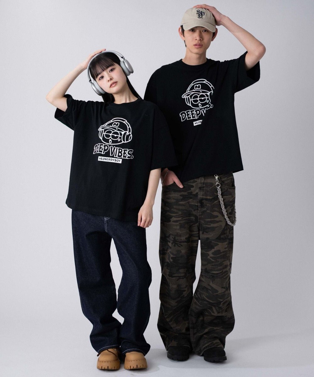 WEGO 【ユニセックス着用ITEM/XSSMLXLサイズ展開】アソートグラフィックBIG　T（SS） 