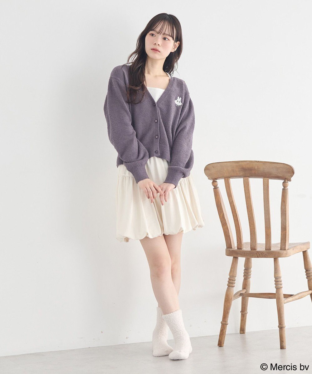 earth music&ecology 【予約】miffy/earth タグ付モコモコソックス 