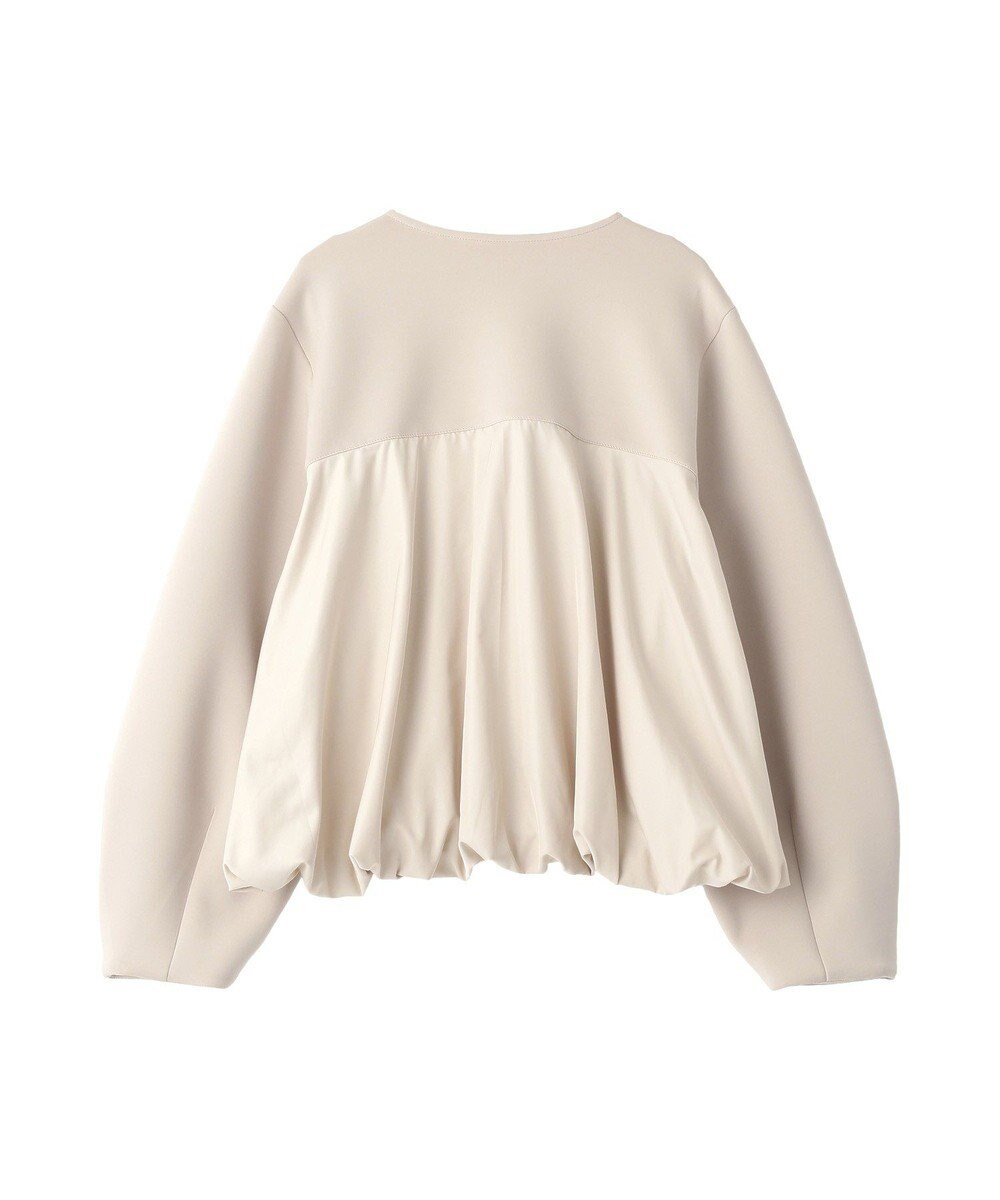 YECCA VECCA 異素材MIXバルーンブルゾン 