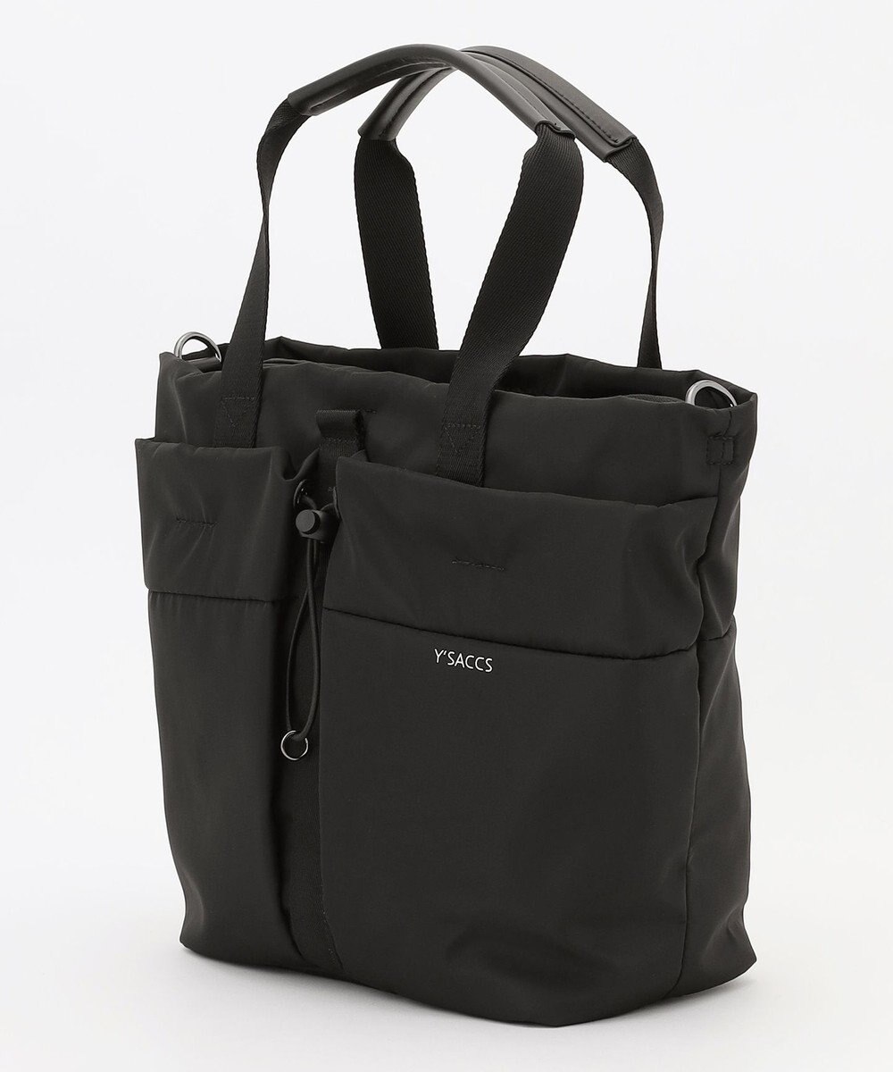 Y'SACCS ドローストリング コンビカラー2WAYトート 