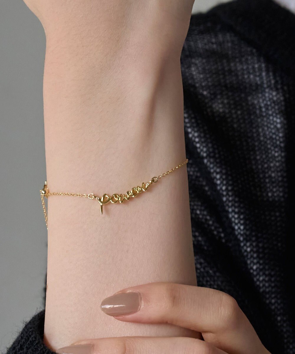 Phoebe ラッキーレターブレスレット(パワー) 