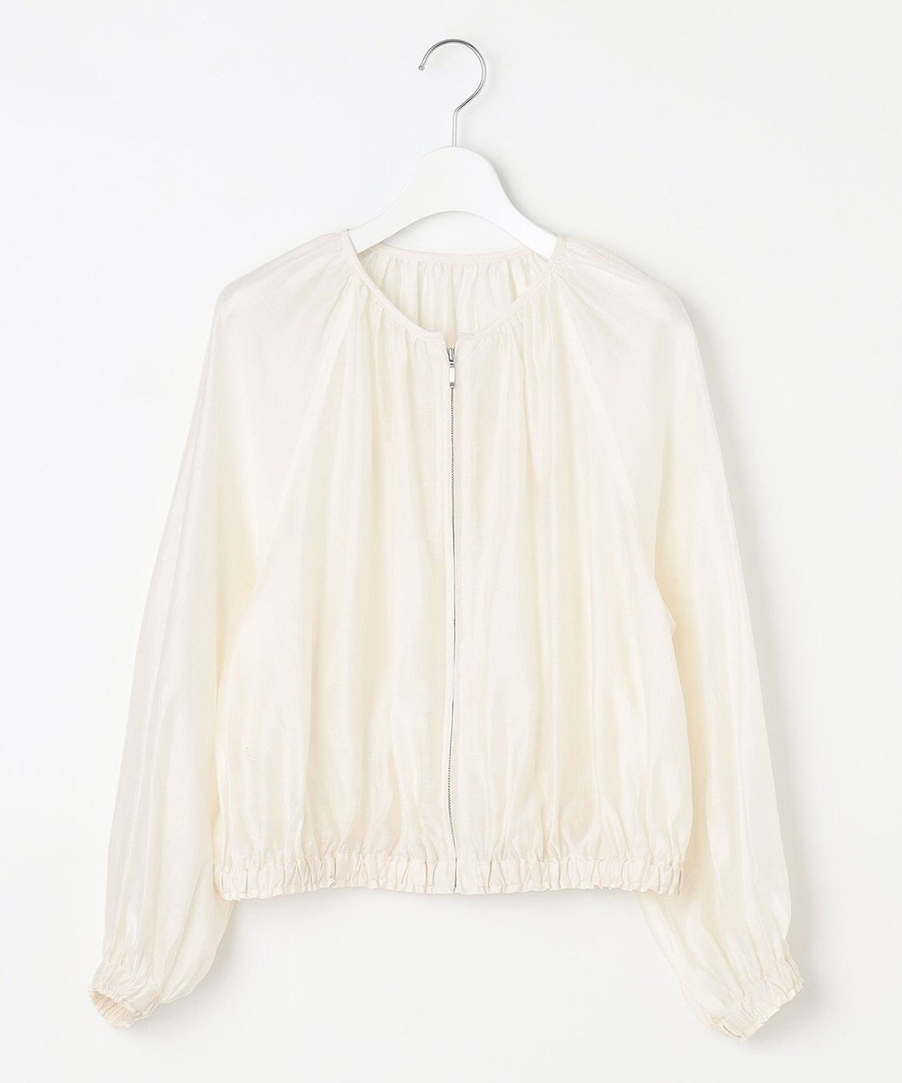 Feroux 【洗える】シアー ブルゾン 