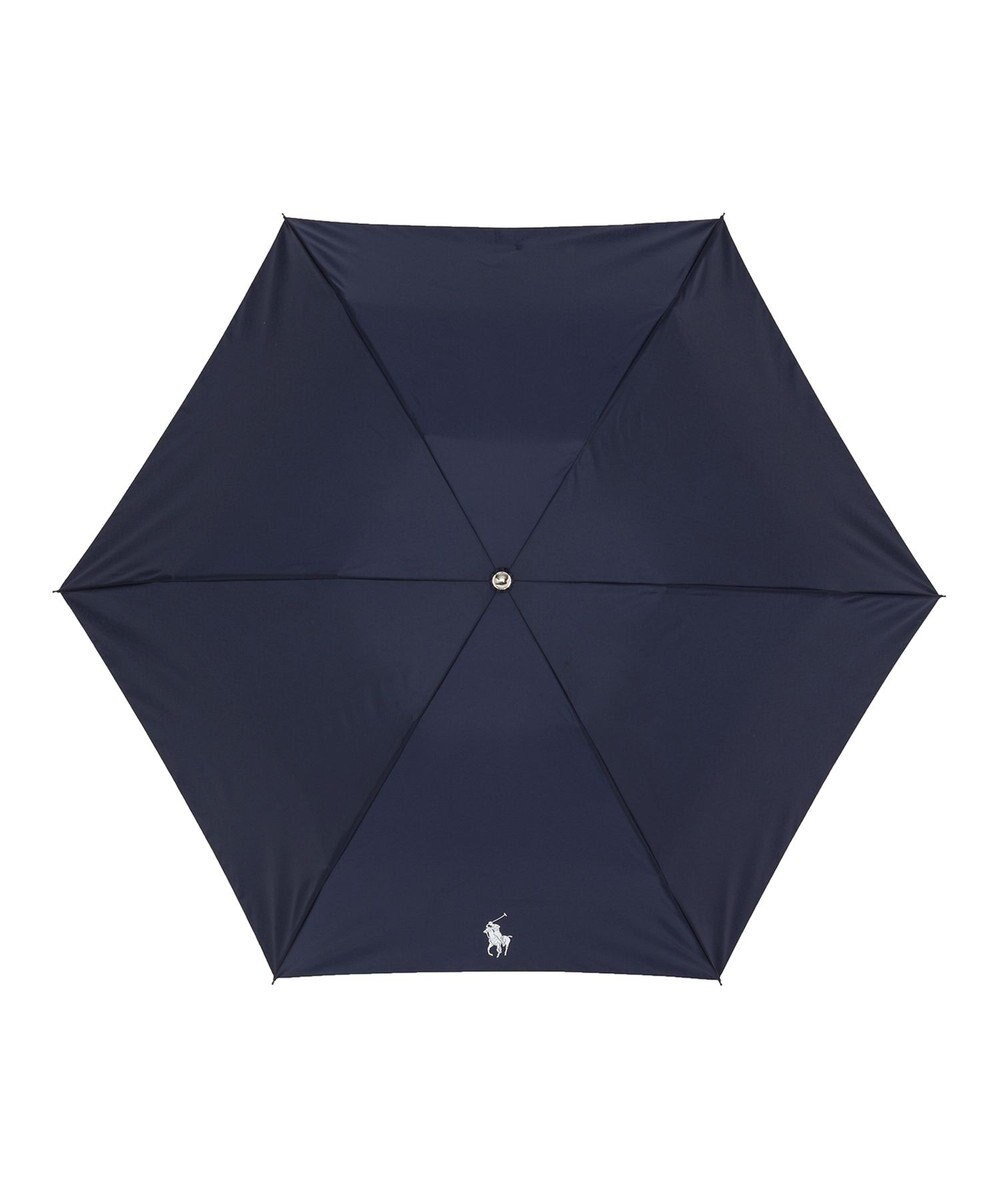 MOONBAT POLO RALPH LAUREN (ポロ ラルフローレン)折りたたみ傘 ワンポイントロゴ／日本製 