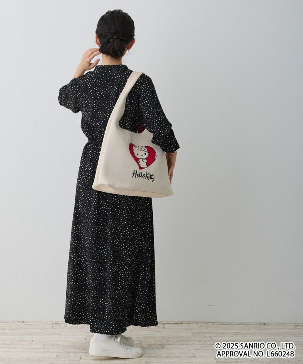 ROOTOTE 8489【A4サイズ収納】IP.ラウンド.ニット.ハローキティ-A 