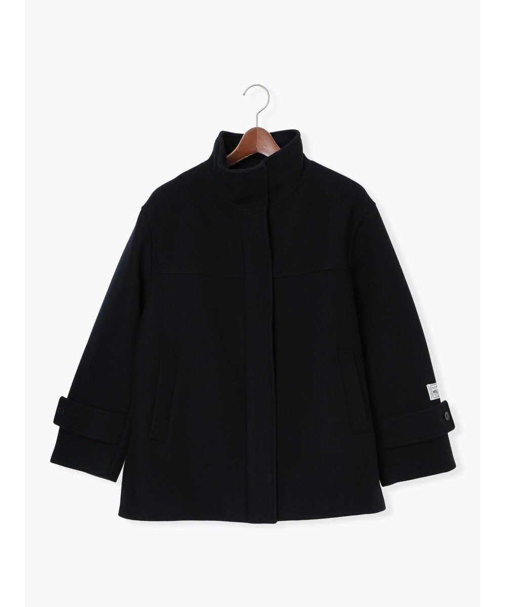 Te chichi ウールメルトンスタンドショートコート 