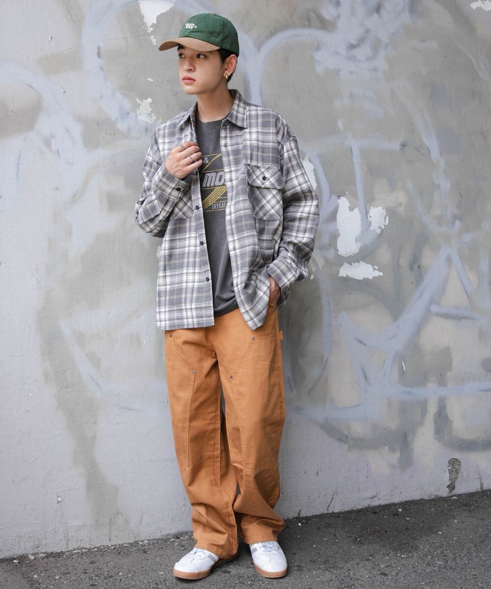 WEGO ワーカーズダブルニーパンツ 