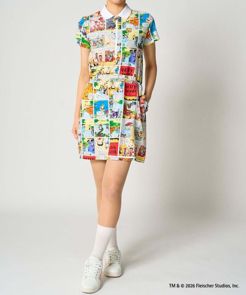 FILA GOLF／marie claire 【Loudmouth×Betty Boop™】ワンピース 
