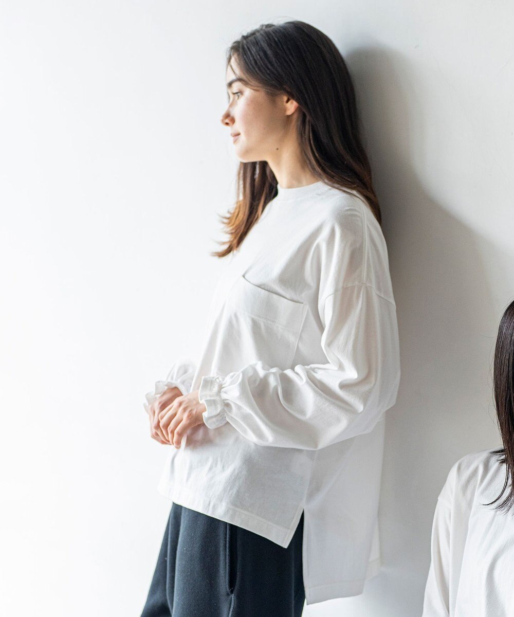 HAAG スマイルコットン LONG SLEEVE SHIRTS カットソー 