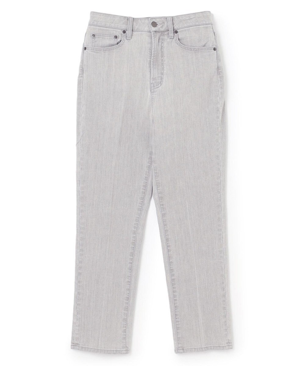 UNFILO センタープレステーパードデニム 