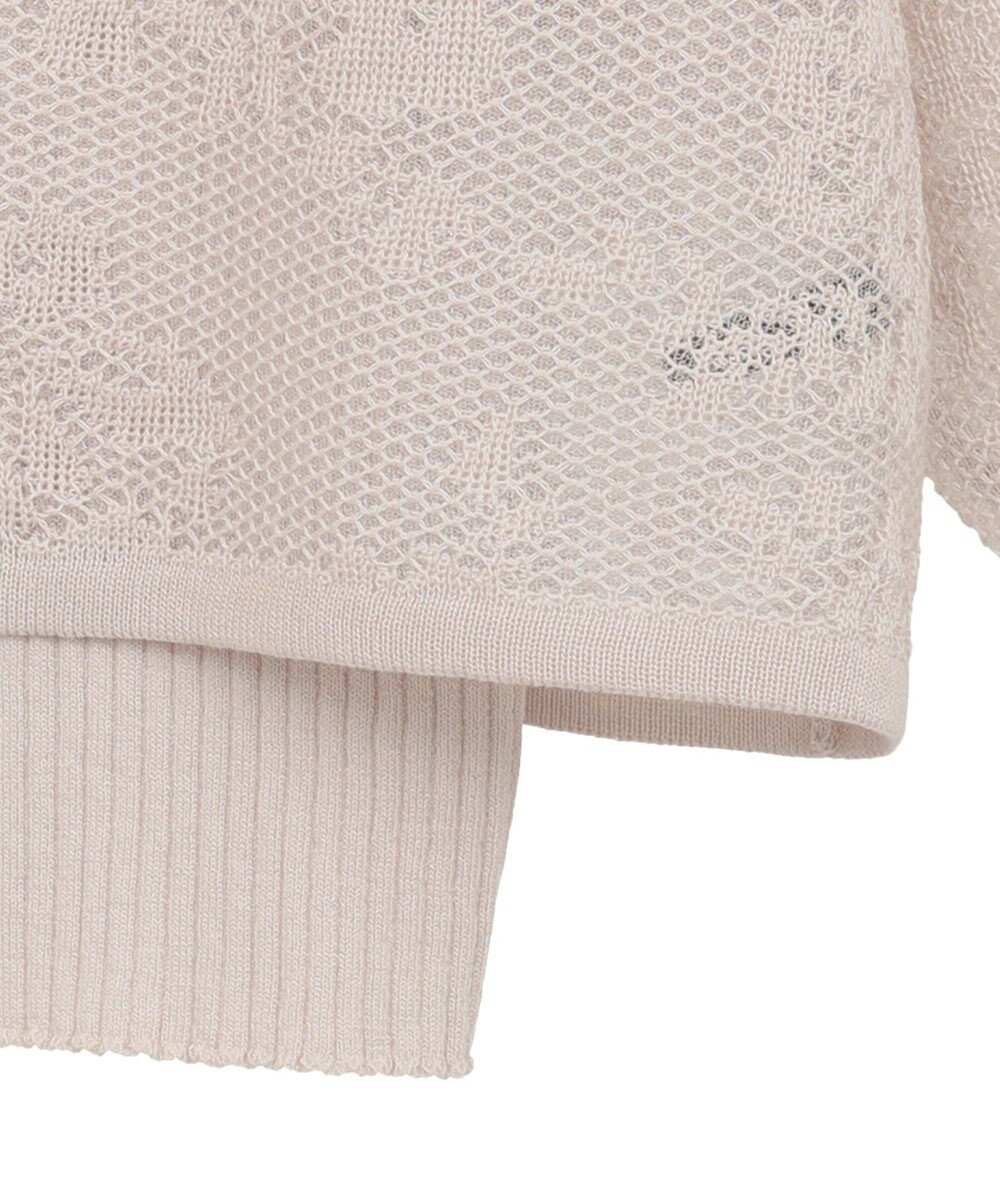 YECCA VECCA 【2点SET】インナーセットレース柄カーディガン 