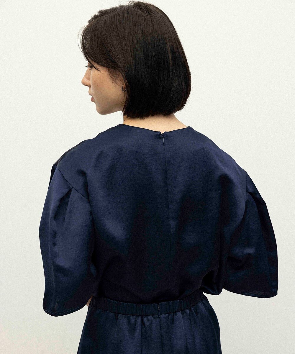 NAVE 【ReNAVE】タンブラーサテン ブラウス 