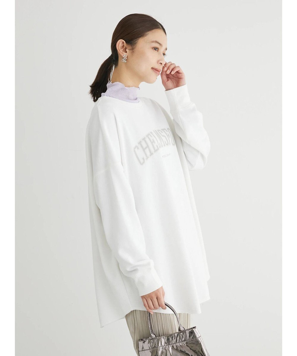 Green Parks ロゴ裏毛チュニック 