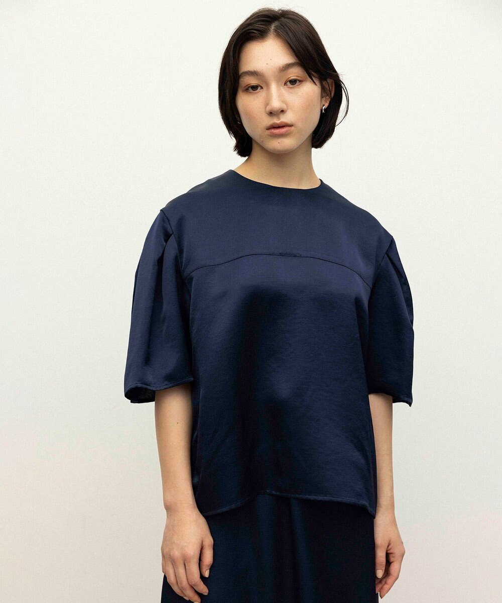 NAVE 【ReNAVE】タンブラーサテン ブラウス 