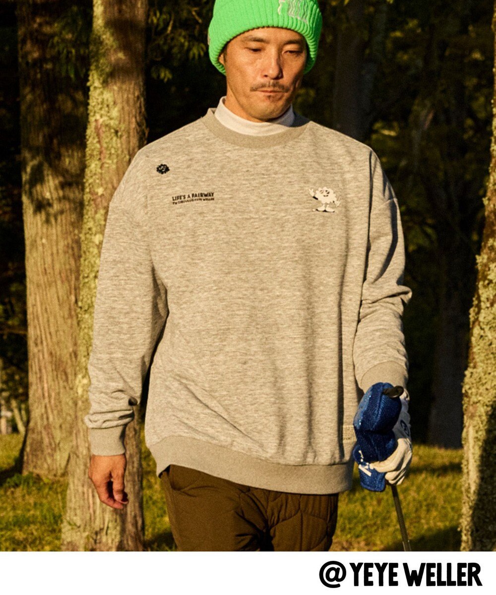 PW CIRCULUS 【UNISEX】【コラボアイテム】Yeyeコラボ スウェット ゴルフ 