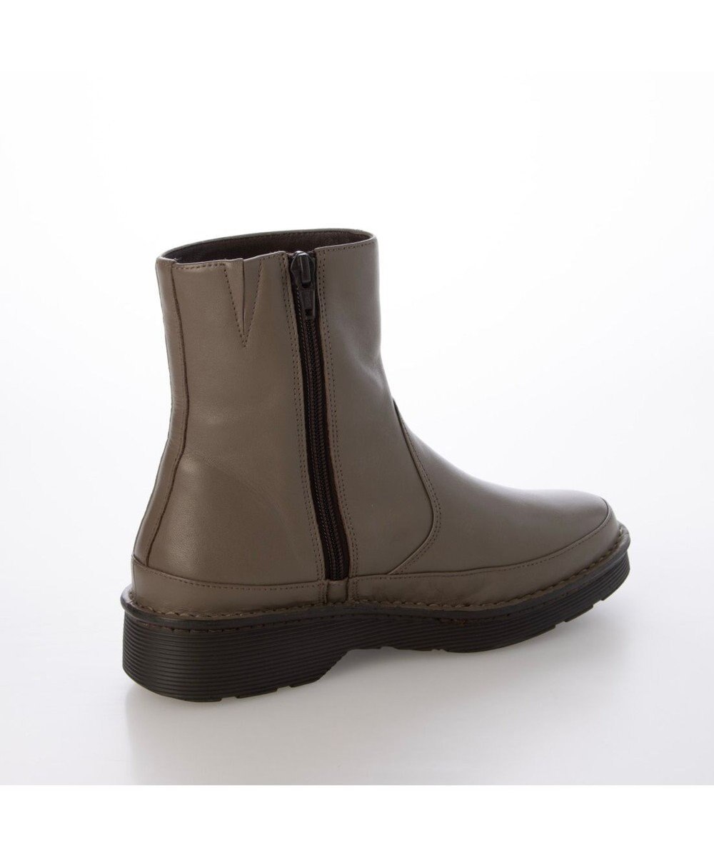 ing <ing>【WEB限定】ボリュームソールラウンドショートブーツ 