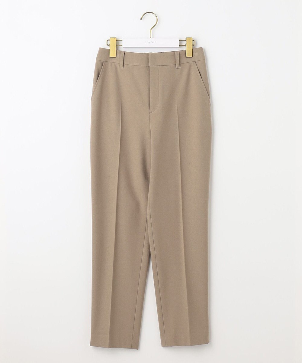 ANY SIS 【保温性あり/洗える】サーモ 2WAYストレッチ テーパード パンツ 