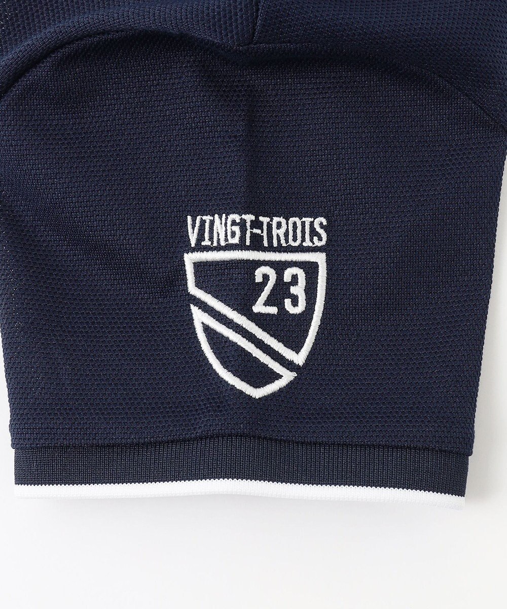 23区GOLF 【WOMEN】ピラミッドカノコ 半袖ポロシャツ 