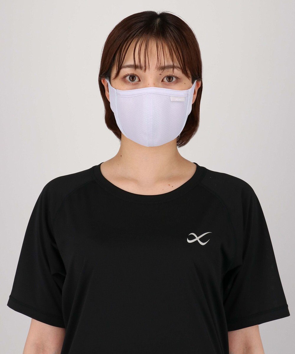 CW-X 【UNISEX】スポーツマスク　息がしやすい３D設計　フィットしやすいノーズワイヤー　メッシュ　/ワコール　HYR701 