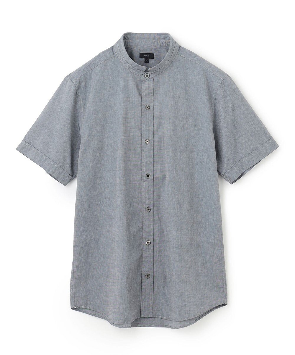 JOSEPH HOMME 【WEB・一部店舗限定】50/1ブロード　ウイングカラー半袖シャツ 