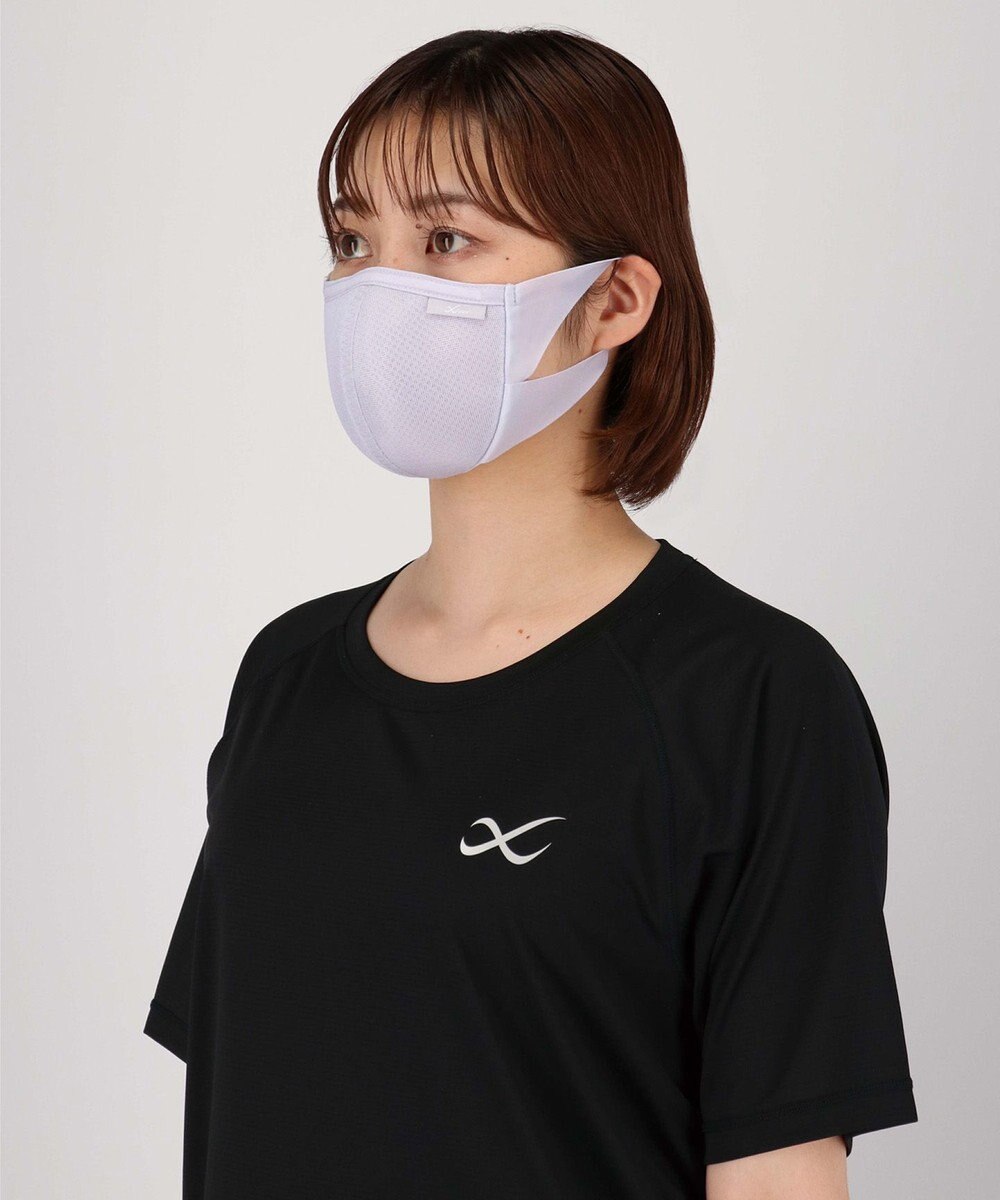 CW-X 【UNISEX】スポーツマスク　息がしやすい３D設計　フィットしやすいノーズワイヤー　メッシュ　/ワコール　HYR701 