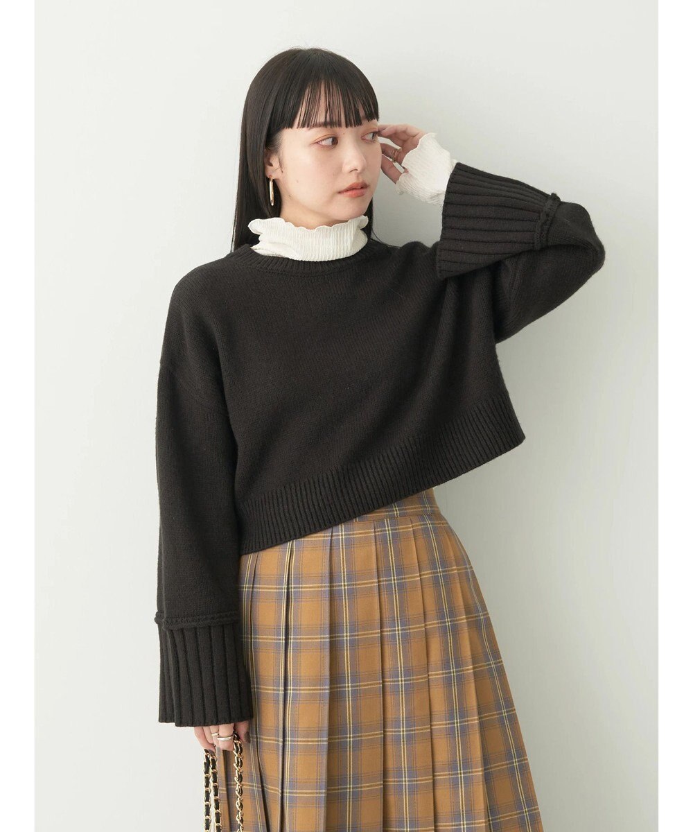 earth music&ecology ワイドスリーブプルオーバー 