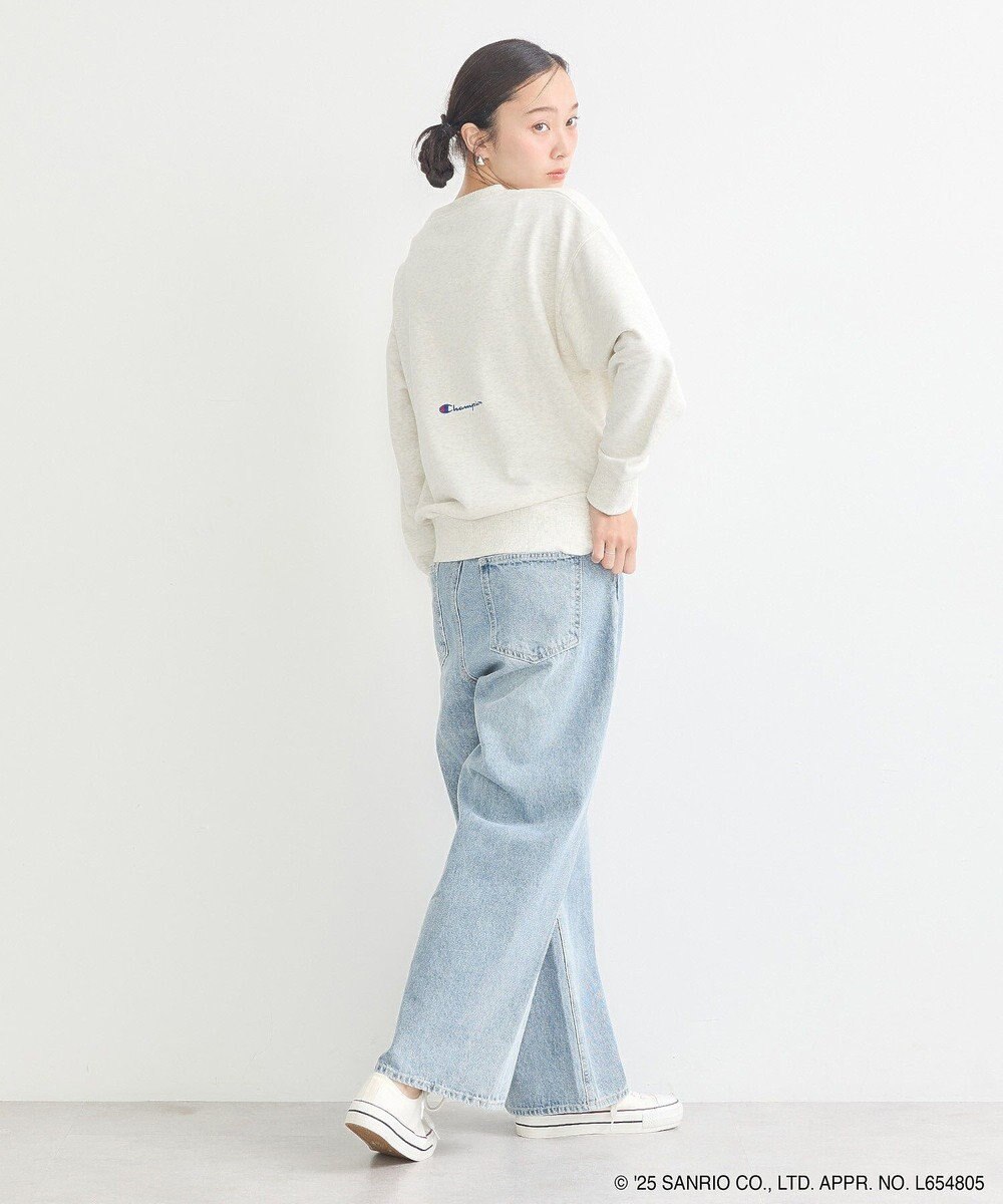 earth music&ecology チャンピオン　ハローキティ×ｅｍａｅ裏毛プルオーハ 