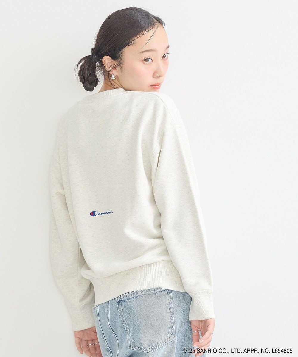 earth music&ecology チャンピオン　ハローキティ×ｅｍａｅ裏毛プルオーハ 