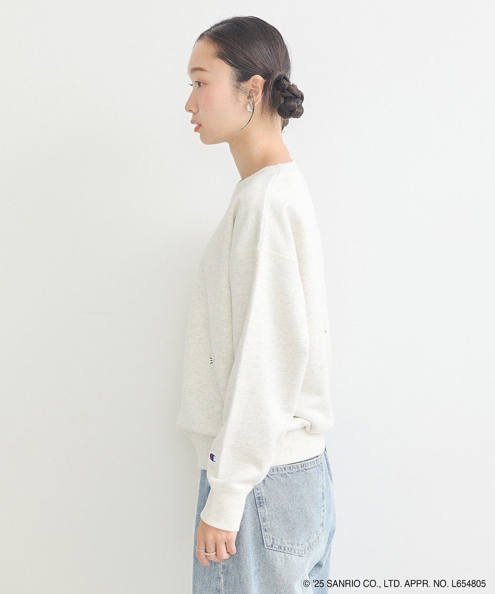 earth music&ecology チャンピオン　ハローキティ×ｅｍａｅ裏毛プルオーハ 