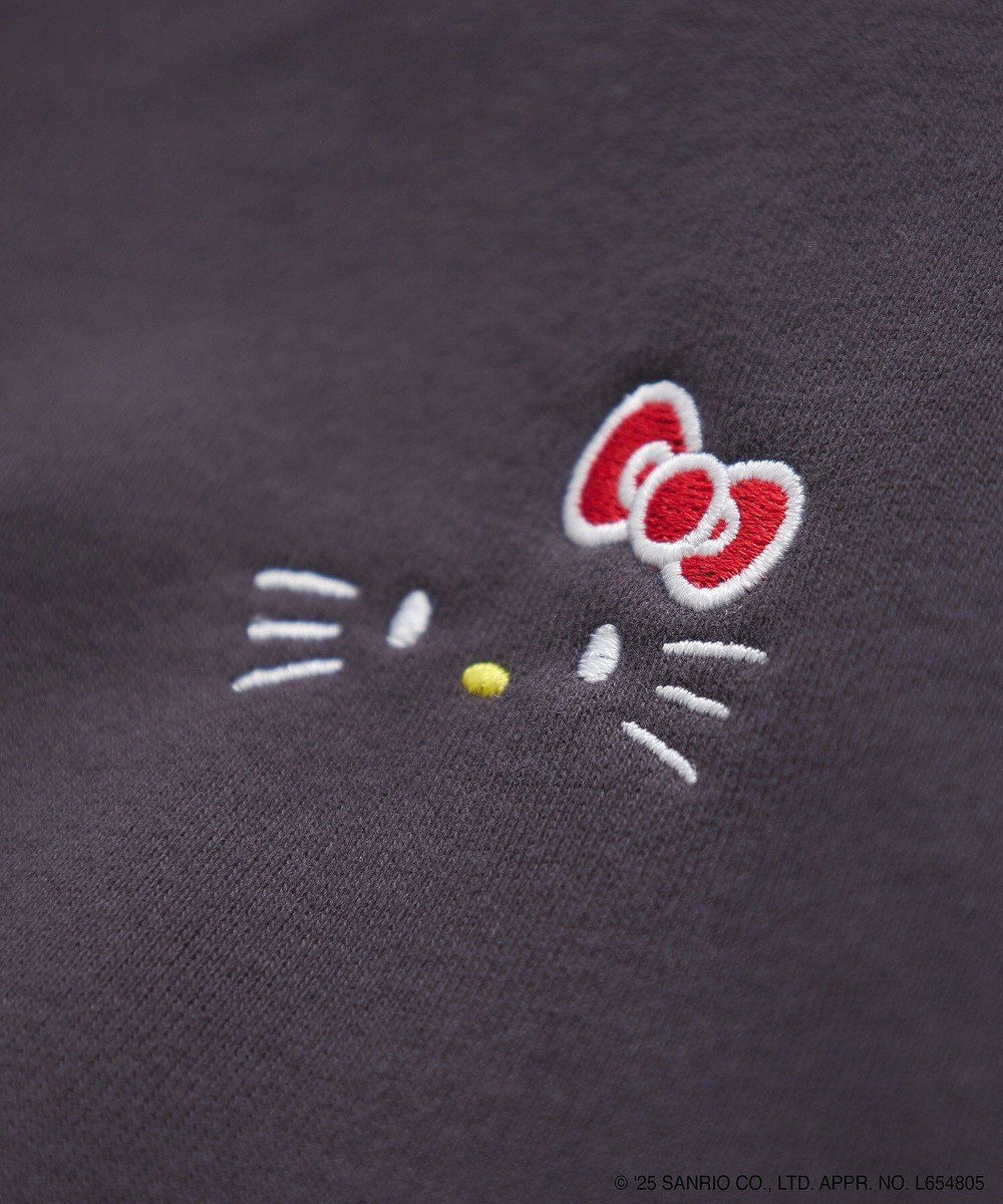 earth music&ecology チャンピオン　ハローキティ×ｅｍａｅ裏毛プルオーハ 
