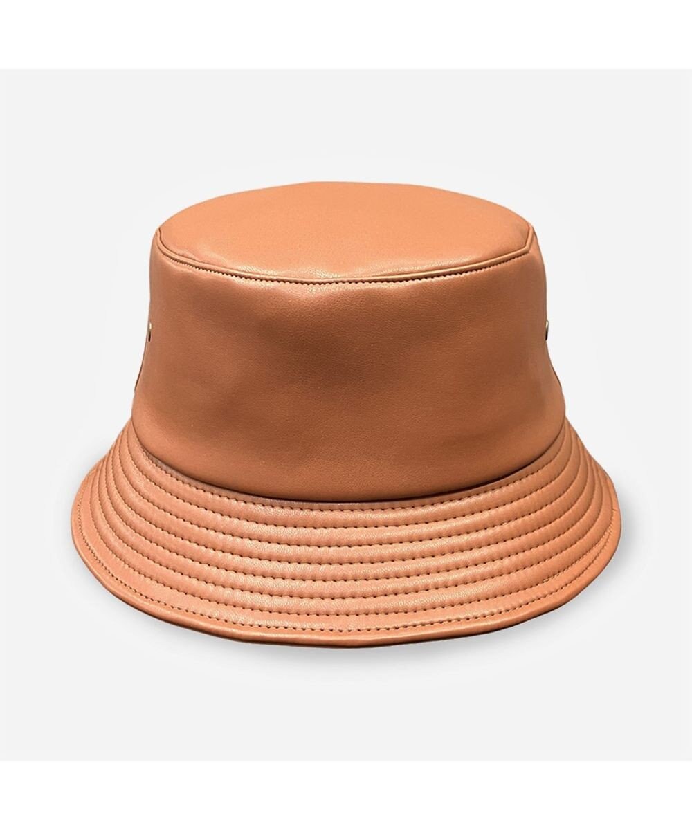 林八百吉商店 un chapeau  エコレザーバケットハット 