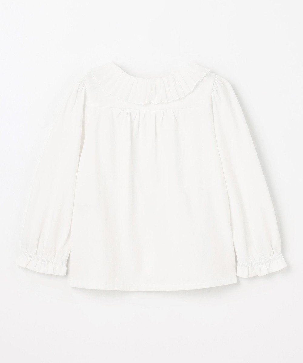 組曲 KIDS 【100㎝】プリーツカラー ブラウス 