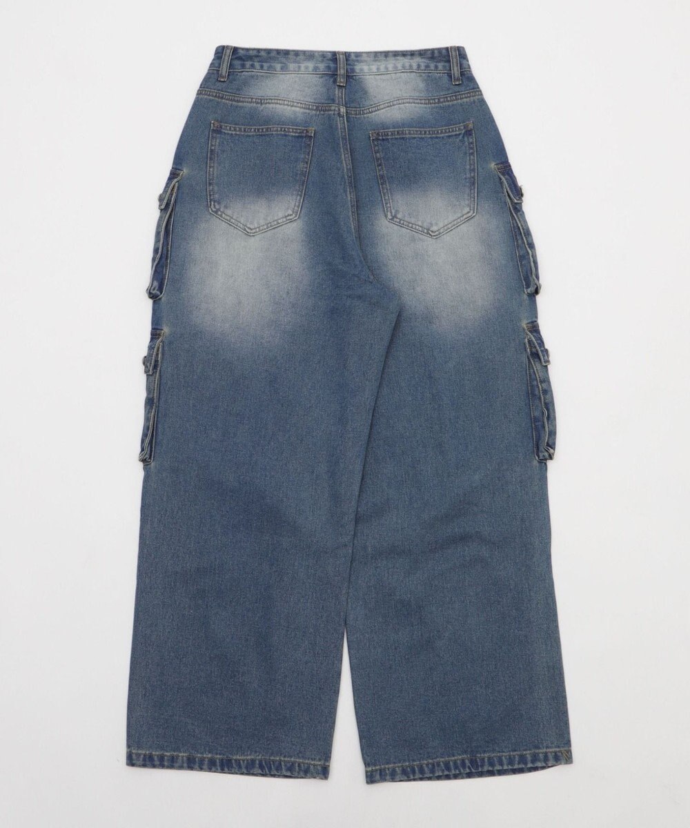 WEGO マルチポケットデニムパンツ 