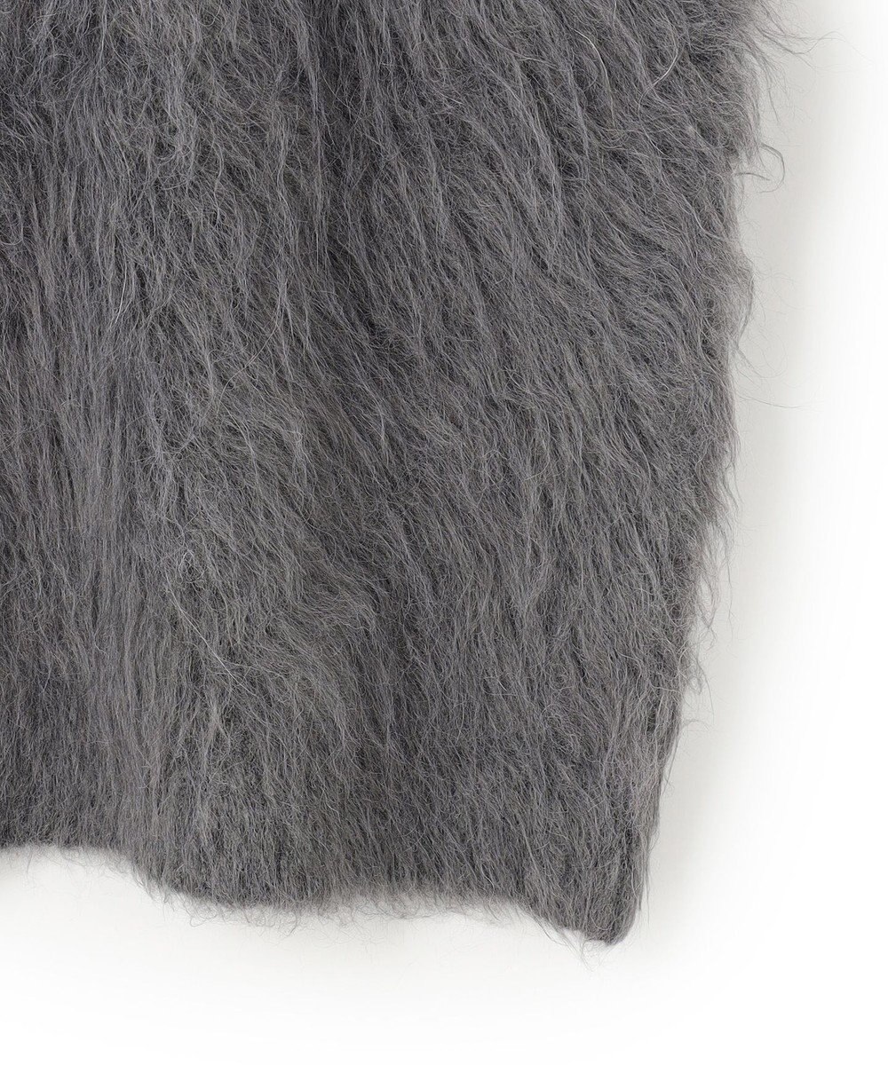 UNFILO MENS 【男女兼用】シャギー クルーネックニット 