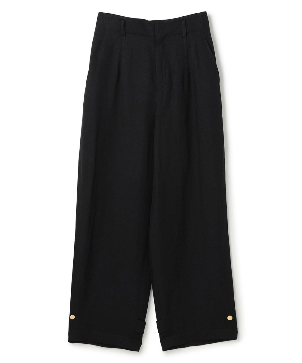 BEIGE， BERNARD / リネン混 ヘムタグ 2WAYパンツ 