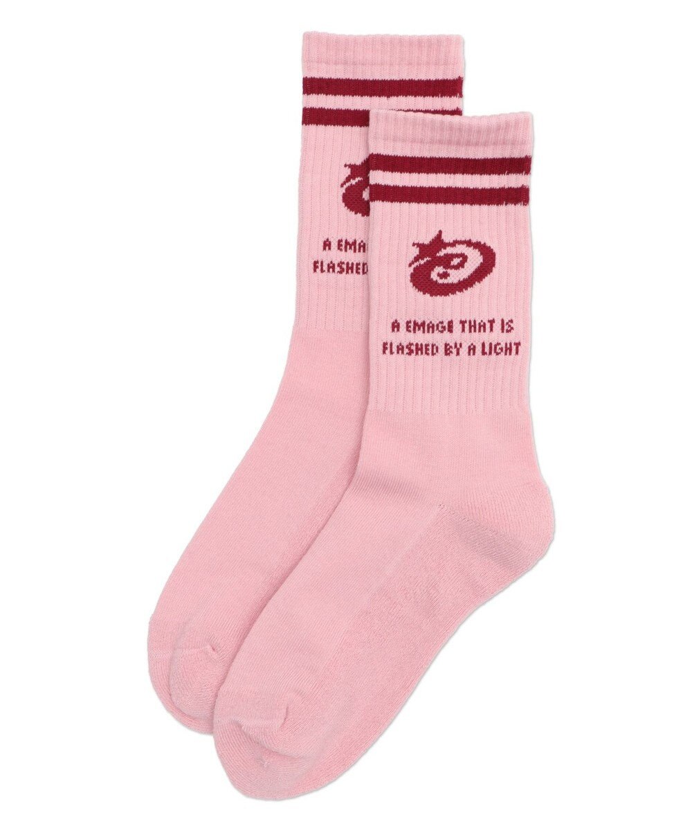 WEGO 2ラインデザインソックス 