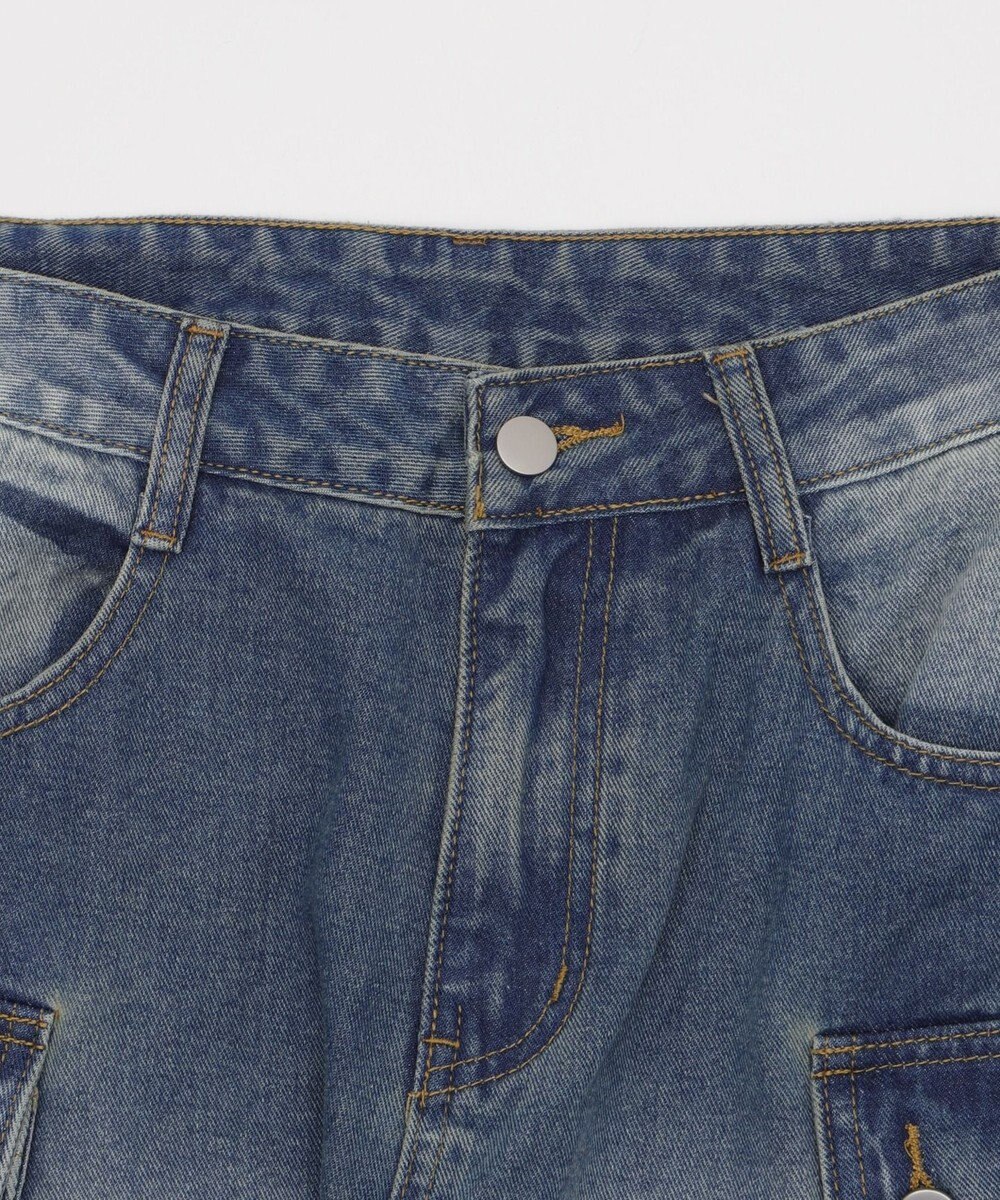 WEGO マルチポケットデニムパンツ 