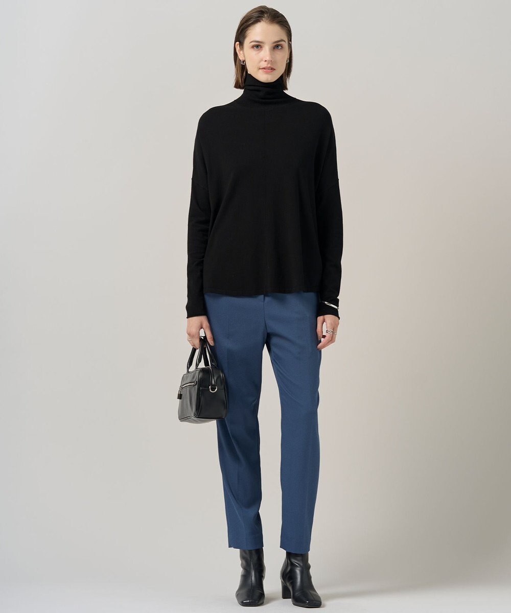 ICB 【裏起毛】 ウォームサテン スティックパンツ 