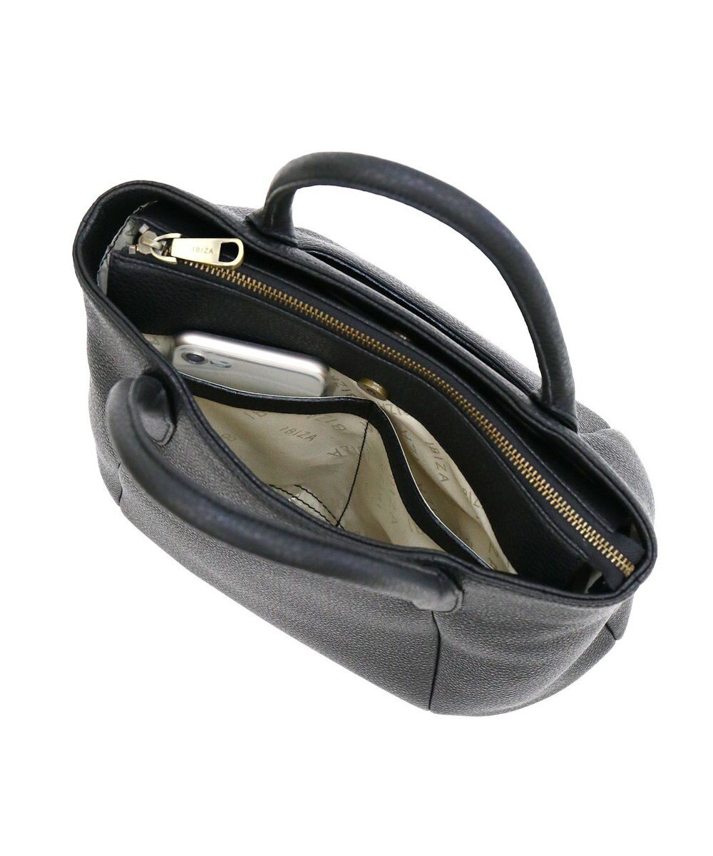 IBIZA 牛革　ハンドバッグ 