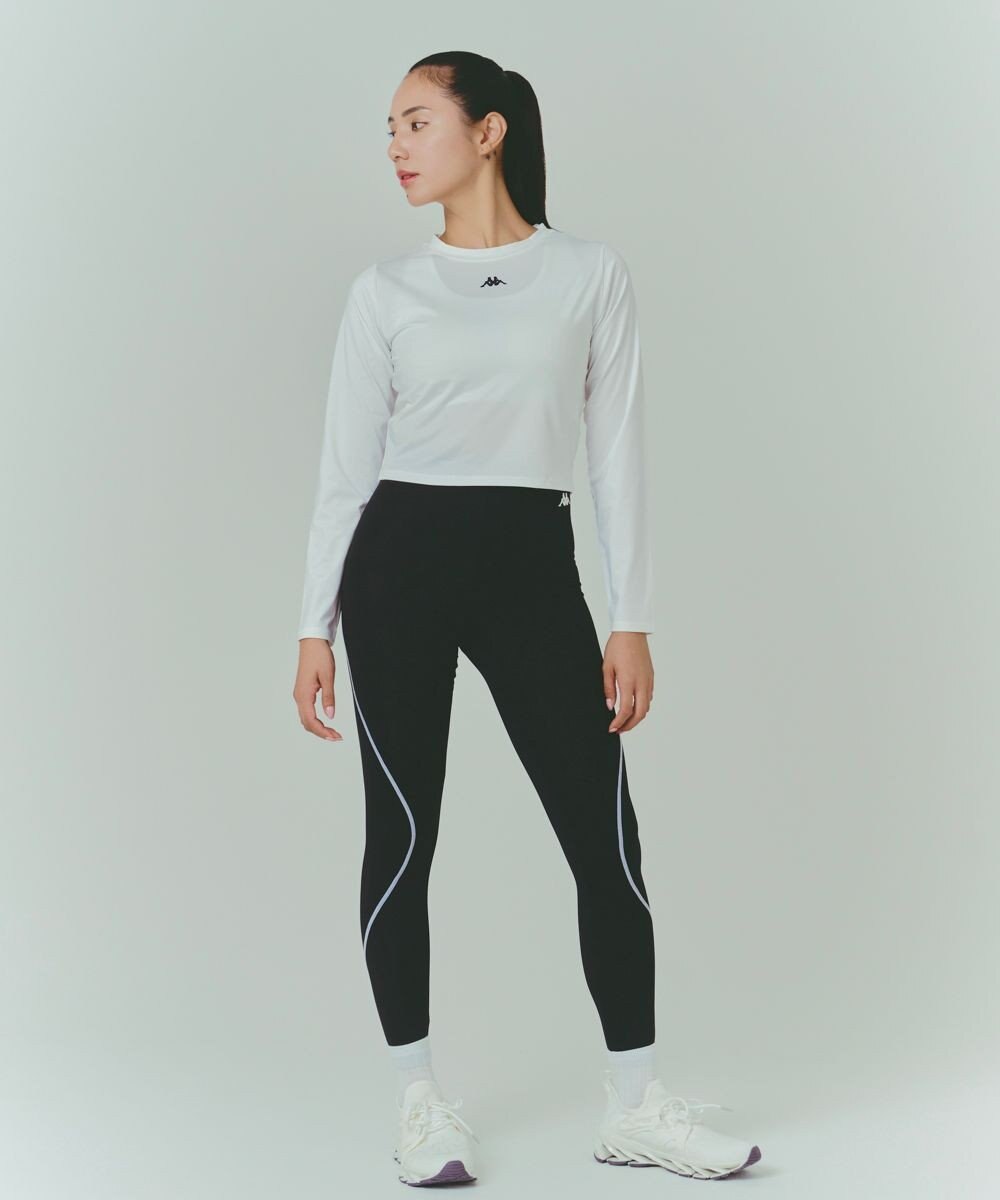 OP／FILA 【Kappa】ショート丈 マルチスポーツTシャツ 