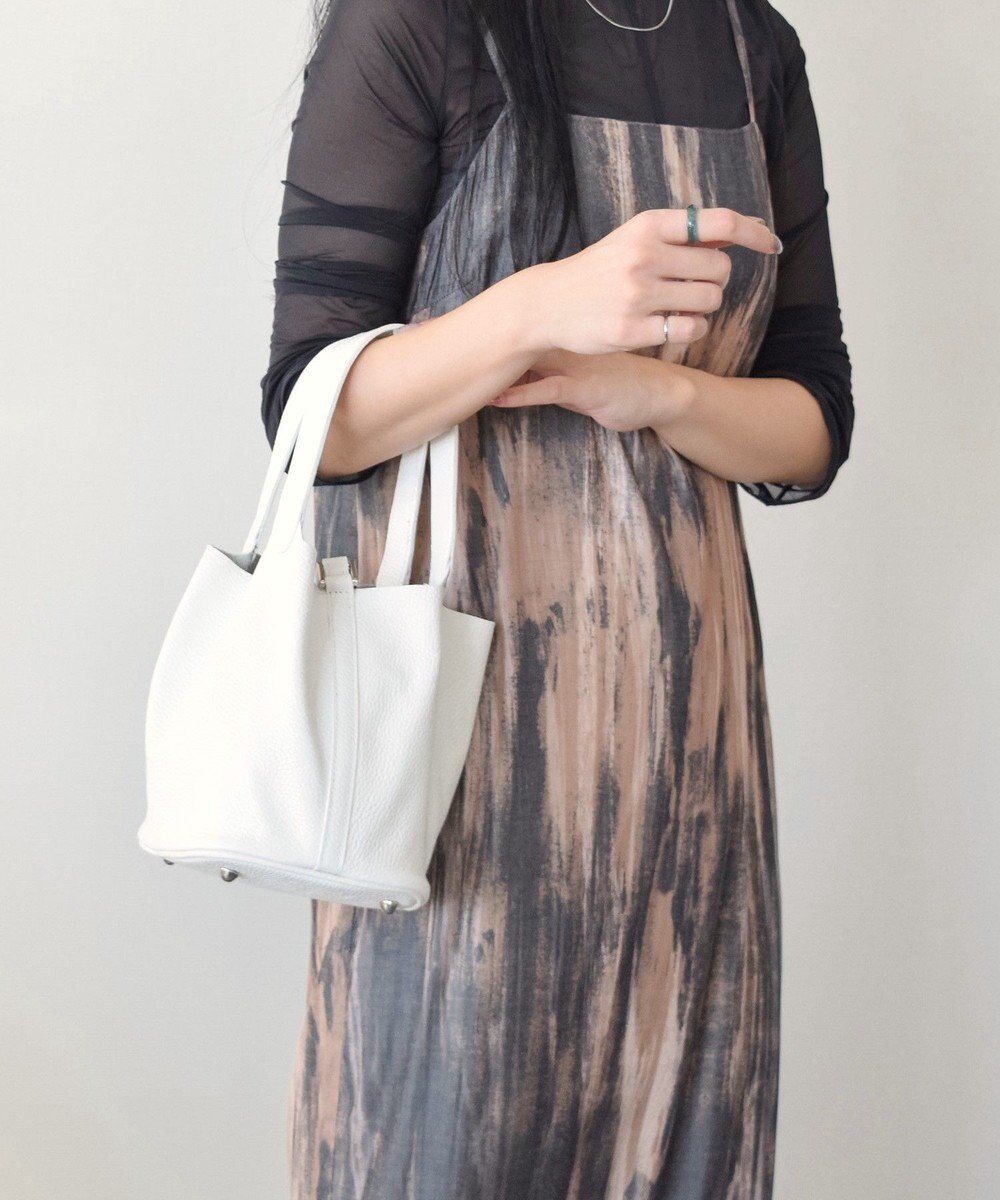 INTER-CHAUSSURES 【ANDREA CARDONE】レザーバケットバッグ 