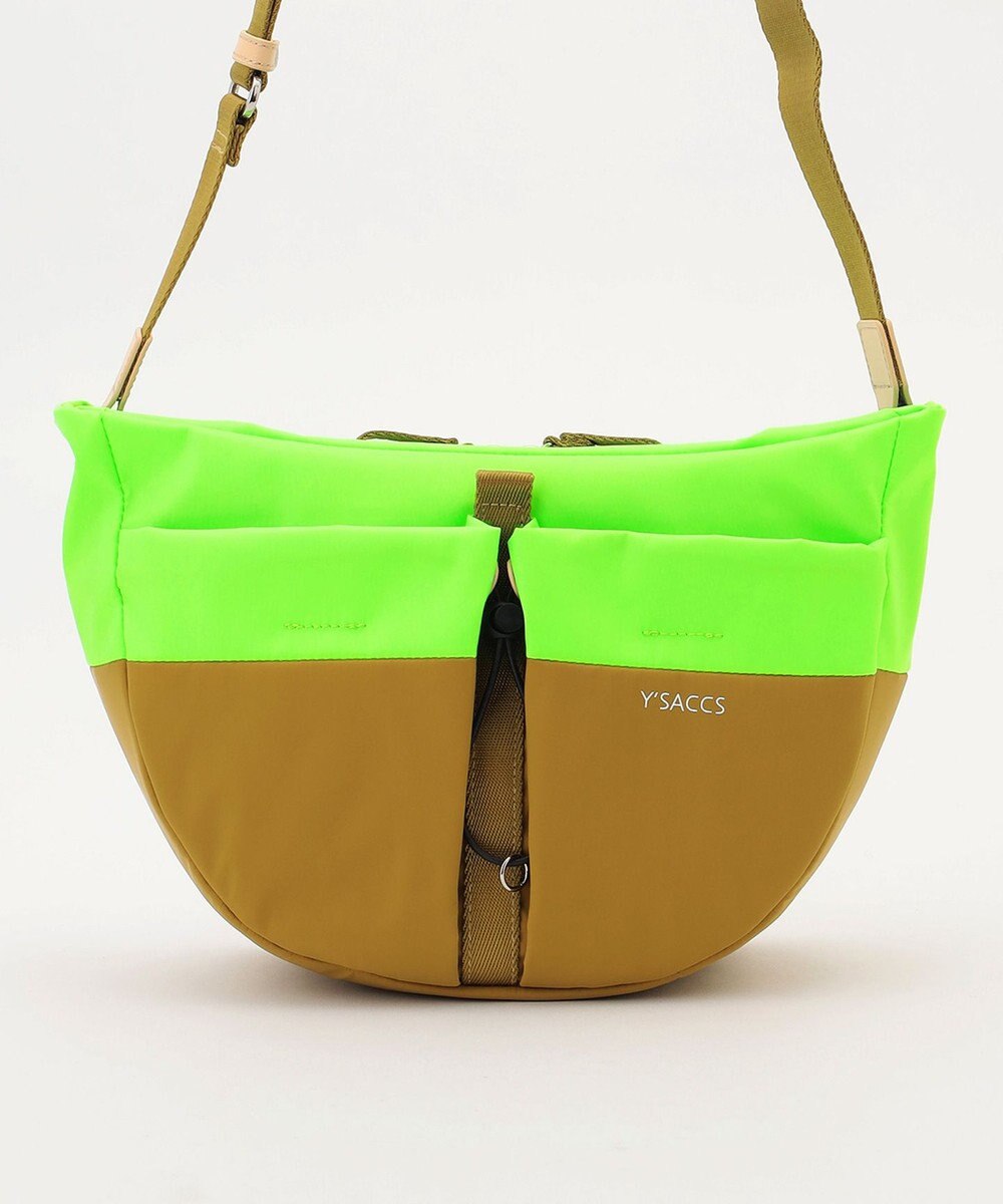 Y'SACCS Y’SACCS×SHIHO　COLONE(コロン）コンビカラーショルダーバッグ 